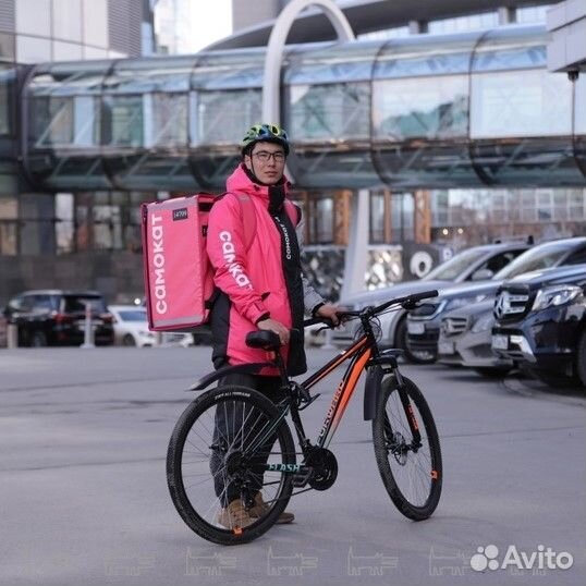 Работа Курьер Самокат еженедельные выплаты