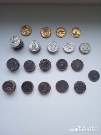 Монеты из Пятёрочки 78 штук