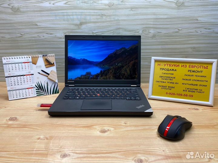 Lenovo T440p для учебы и работы С гарантией