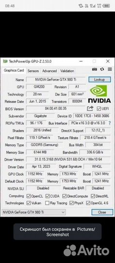 Gtx 980 ti g1