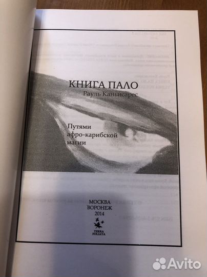 Рауль Каньисарес «Книга Пало»