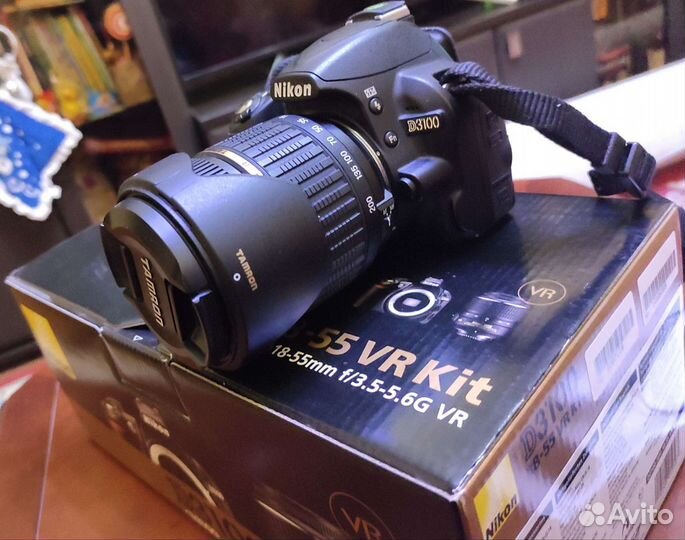 Зеркальный фотоаппарат nikon d3100