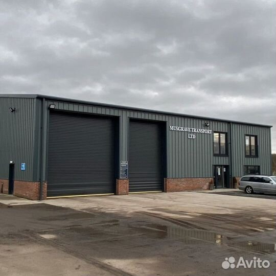 Промышленные секционные ворота