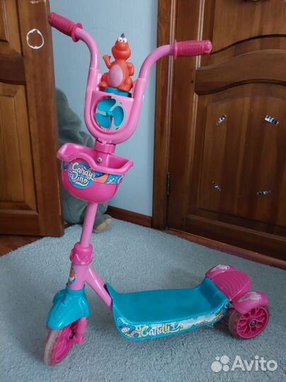 Самокат детский трехколесный