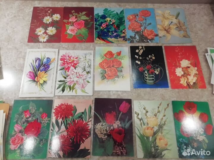 Открытки СССР чистые