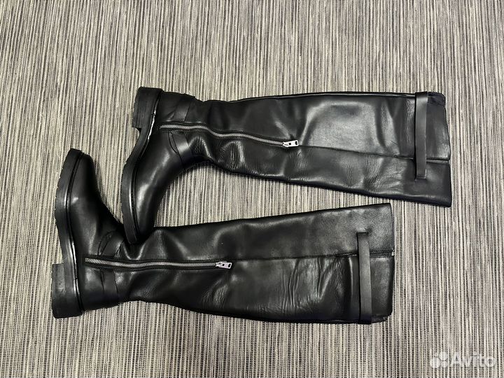 Кожаные сапоги натуральные оригинал