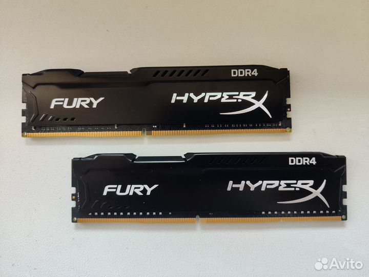 Оперативная память Kingston HyperX Fury Black