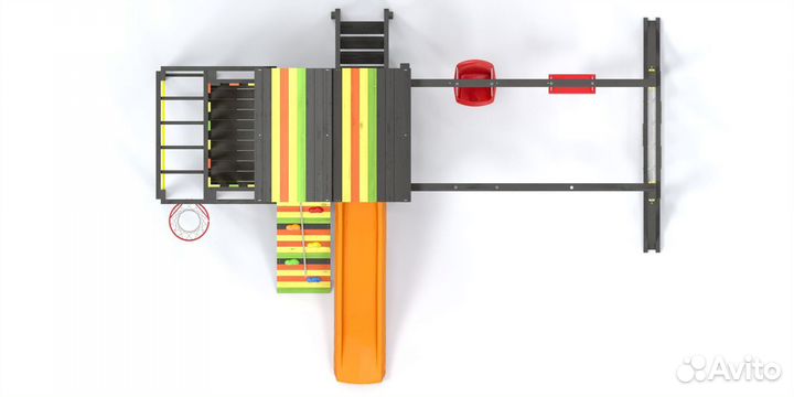 Детская площадка Савушка Мастер 4 (orange)