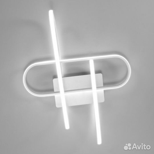 Eurosvet св-к люстра св/д управл. 73W(6000lm)