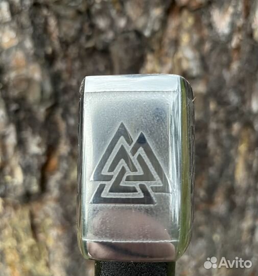 Топор подарочный зеркальной полировки