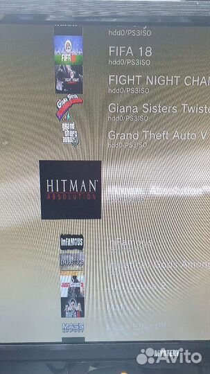 Установка 46 игр на ps3 playstation 3