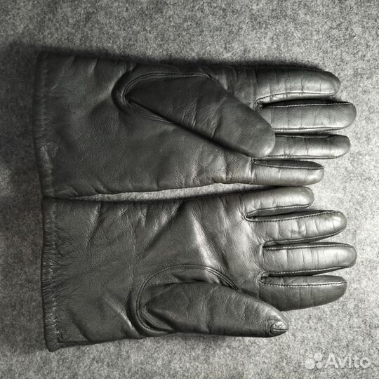 Перчатки кожаные новые с утеплением 8,5-9