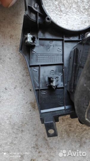 Накладка передней консоли Ssang Yong kuron