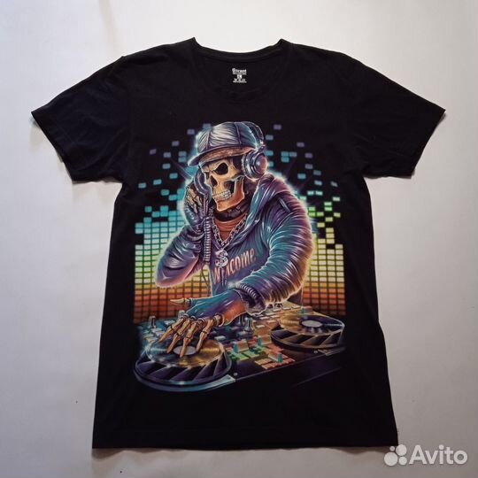 Футболка DJ Skeleton 48 р