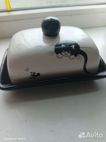 Масленка керамика