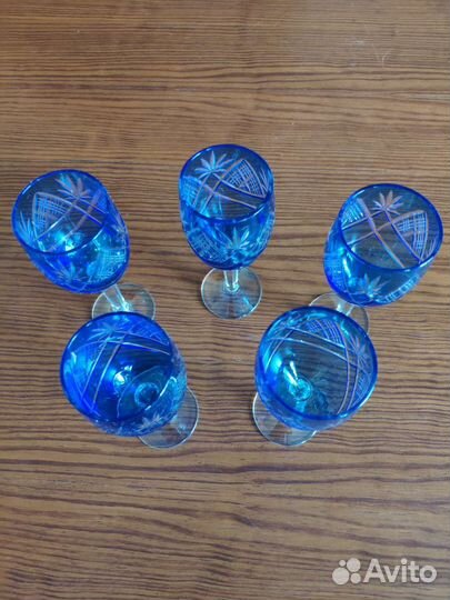 Бокалы фужеры рюмки СССР винтаж