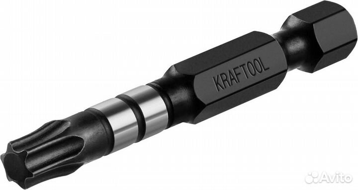 Kraftool Impact TX30, 50 мм, 10 шт, ударные биты