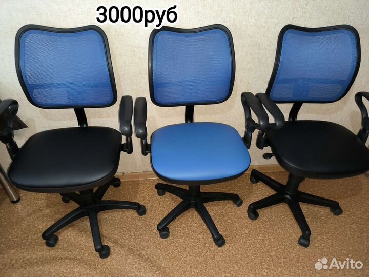 Кресло сетка новая кожа 4