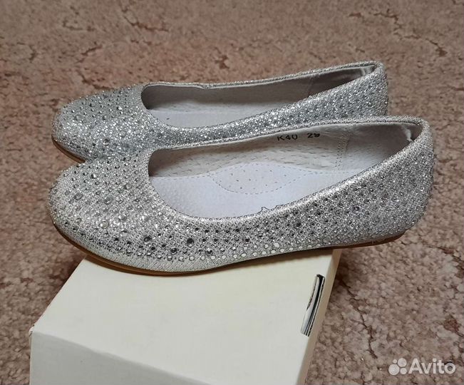 Балетки натуральная кожа