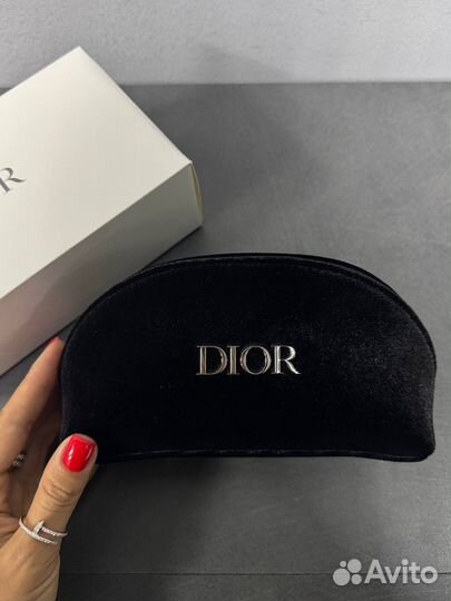 Косметичка dior черная