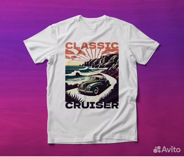 Футболка с dtf печатью