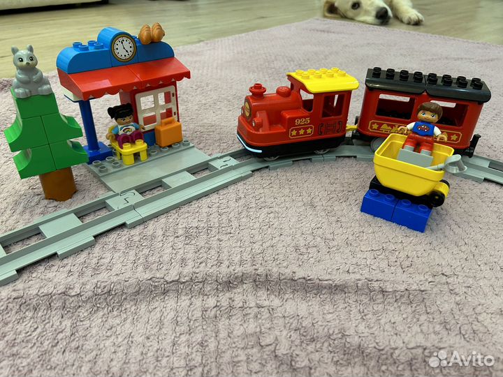 Lego duplo поезд 10874