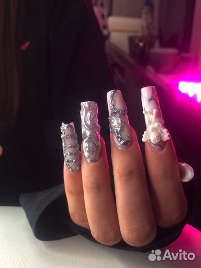 Маникюр с покрытием