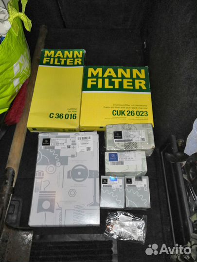 Колодки/фильтра Mercedes-Benz W205 C-Class AMG