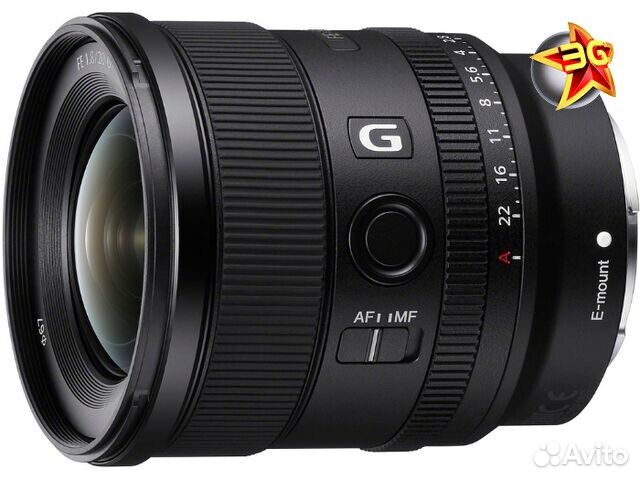 Объектив Sony FE 20mm f/1.8 G (SEL20F18G)