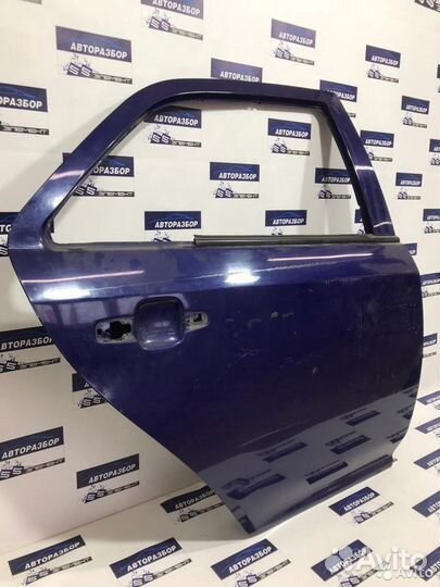 Дверь задняя правая синяя Geely MK седан