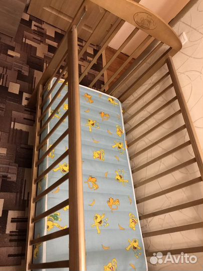 Детская кроватка мой малыш-9 и матрасик