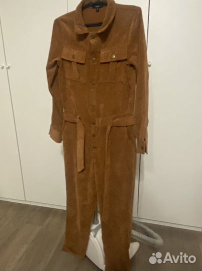 Вельветовый комбинезон