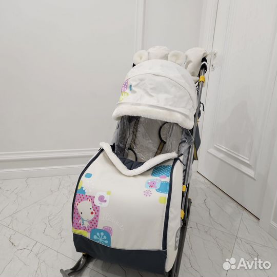 Санки коляска ника