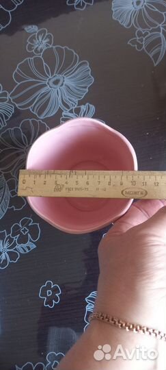 Керамический горшочек для цветов