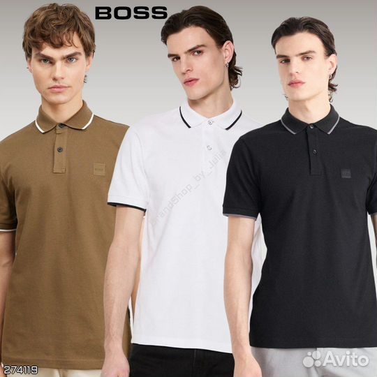 Поло мужское boss Под заказ