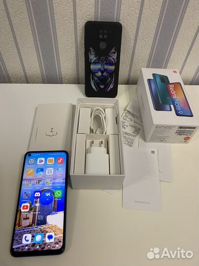 Телефон xiaomi redmi note 9