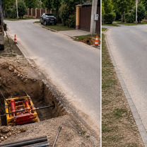 Прокол под дорогой для воды, газа и кабеля, Душанбе