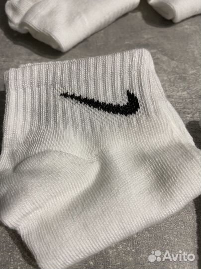 Носки Nike новые детские белые