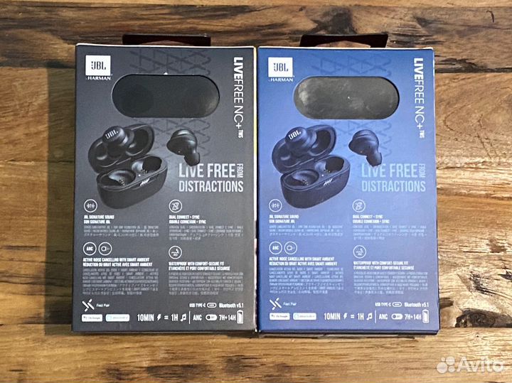 Наушники JBL LiveFree NC+ TWS