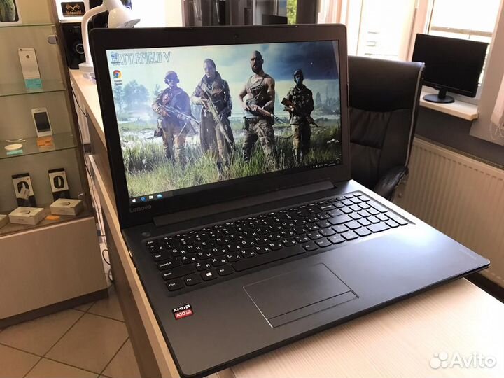 Игровой ноутбук Lenovo 4ядра 8Gb 1TB FullHD