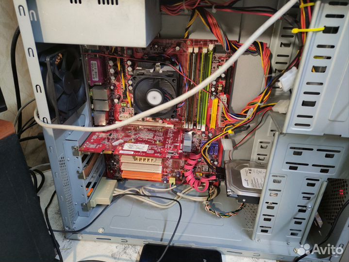 Системный блок в полном сборе