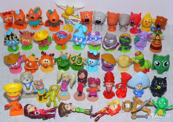 Игрушки из киндер и других яиц