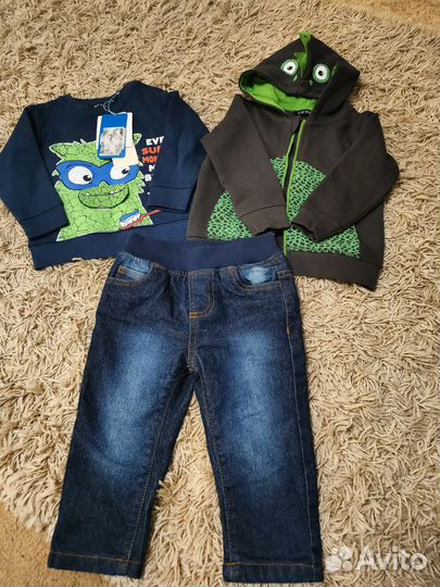 Вещи пакетом для мальчика 74