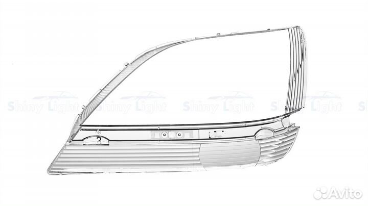 Стекло фары Toyota Harrier 1997 - 2003