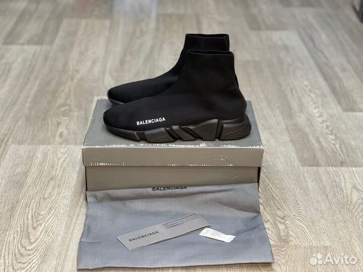 Кроссовки Balenciaga Speed Trainer Black (36-45)