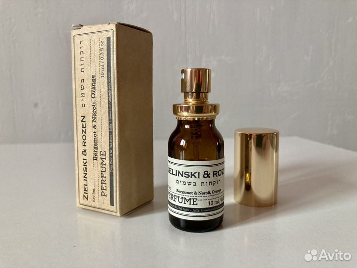 Духи Zielinski&Rozen bergamot,neroli,orange, 10 мл