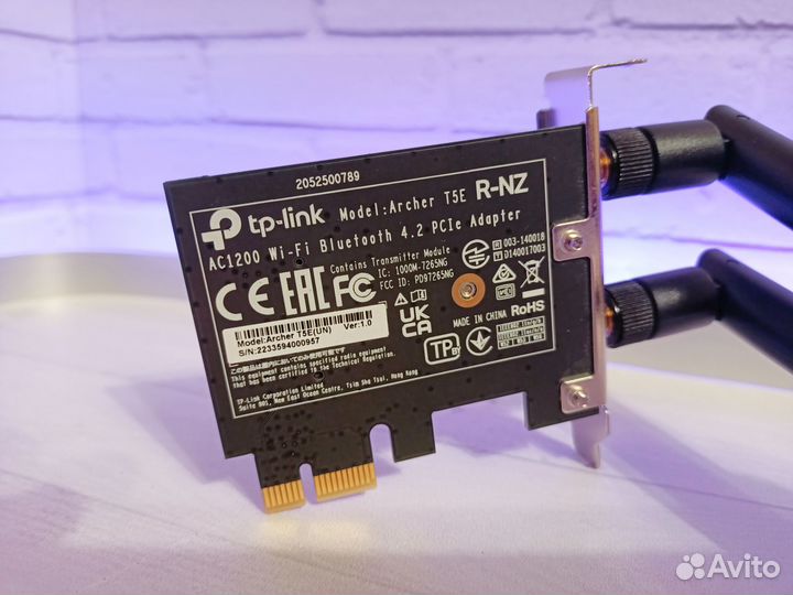 Адаптер Wi-Fi + Bluetooth TP-link Archer T5E