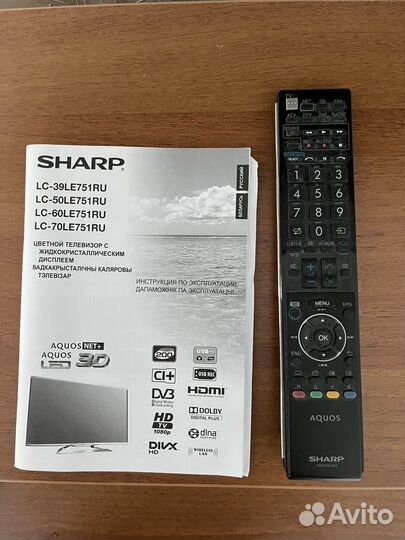 Телевизор LED Sharp LC-39LE751RU