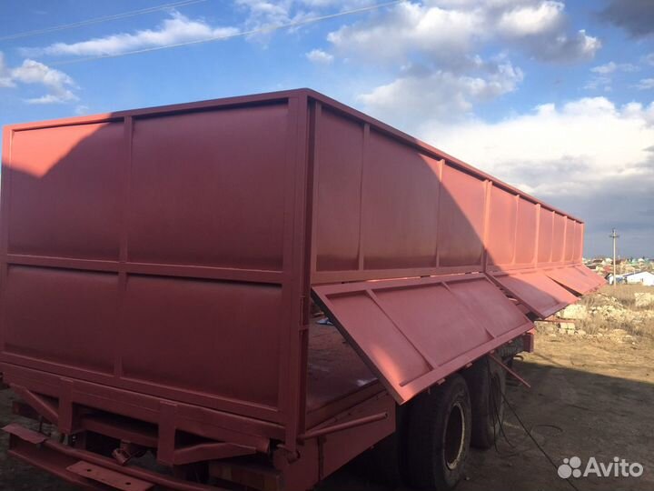 Полуприцеп бортовой МАЗ 938660, 2000