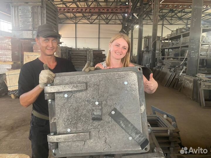 Дверка чугунная для котла